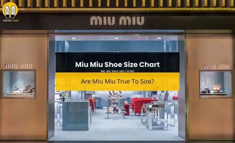 miu miu shoe size|miu shoe size chart.